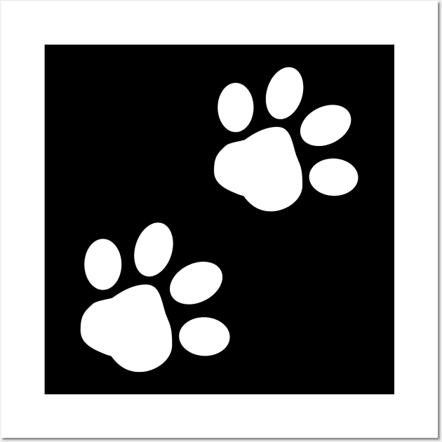 Dog Paw , for Dog Lover,Dog Mom ,Triple layer , for Dog Walking,Dog Mama Sticker Wall Art by creativitythings 